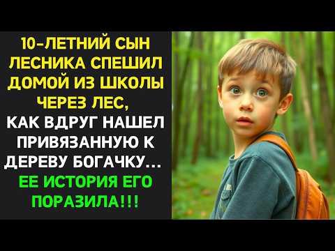 Видео: Сын лесника нашел в лесу привязанную женщину. Ее тайна навсегда изменила их жизнь…
