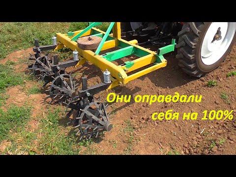 Видео: ЕЖИ для прополки картофеля в работе!