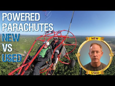 Видео: Покупка нового и подержанного парашюта с двигателем | Как купить парашют с двигателем | Easy Flight