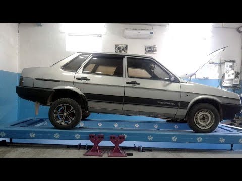 Видео: ВАЗ 21099. Слетевшая с трассы. Вытяжка. Рихтовка. Сварка.