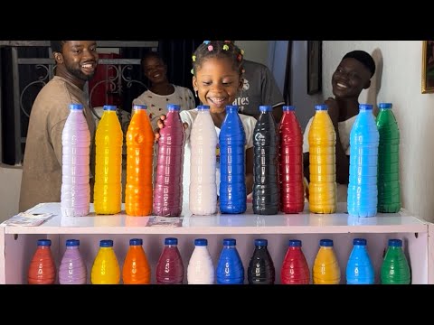 Видео: ‼️САМОЕ ЗАБАВНОЕ, ИНТЕРЕСНОЕ И ЗАБАВНОЕ ИСПЫТАНИЕ НА СОЧЕТАНИЕ ЦВЕТОВ БУТЫЛОК — СЕМЕЙНОЕ ИГРОВОЕ ШОУ
