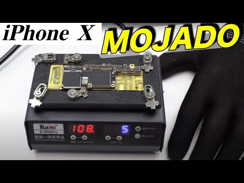 Видео: iPhone X мокрый полный процесс