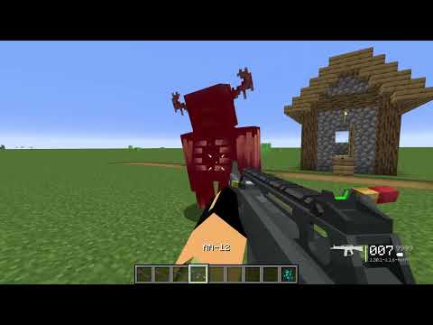 Видео: Тест нового мода на оружие в Minecraft 🔫⚡