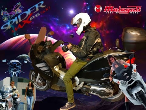 Видео: Malaguti Spidermax GT500.(459 сс)