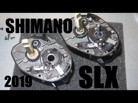 Видео: Shimano SLX DC - обзор устройства катушек семейства SLX.