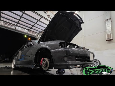 Видео: Капитальная промывка TOYOTA CHASER 100 SWAP