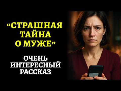Видео: "СТРАШНАЯ ТАЙНА О МУЖЕ". Я плакала от этой истории. Рассказ, который вы запомните.