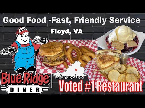 Видео: Вкус маленького городка! Ужин в ресторане Blue Ridge Diner во Флойде, Вирджиния