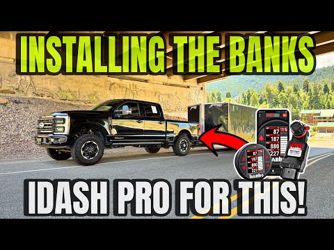 Видео: Установка Banks iDash Pro на Ford Super Duty 2024+!