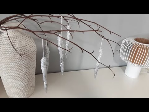 Видео: Deutschland - ❄️СОСУЛЬКИ  из фольги и горячего клея  - DIY