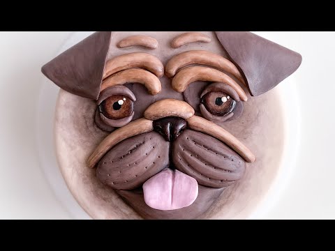 Видео: Делаем торт Мопс, часть 1