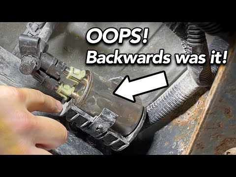 Видео: Замена топливного фильтра - Trailblazer/Envoy - ЛЕГКО!