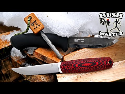 Видео: Нож Owl Knife North SF против Mora Bushcraft Black. Ножи для леса.