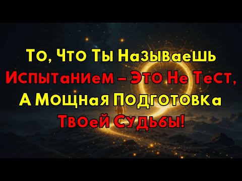 Видео: Откровение: Ваша Жизнь Не Тест, А Мощная Подготовка К Судьбоносному Будущему