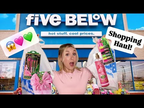 Видео: @fivebelow Покупка с участием Wicked 😱🩷💚 #покупка #wicked #fivebelow #шопинг #веселье #находки #f...