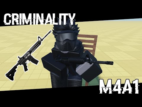 Видео: M4A1 это лучшая винтовка! | M4A1 в ROBLOX CRIMINALITY