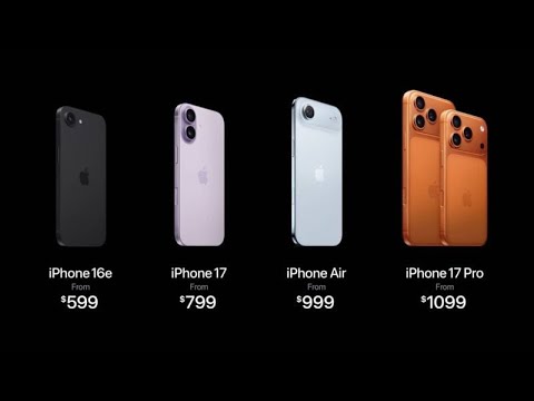 Видео: Новите модели iPhone 17 - събитието на Apple през септември 2025
