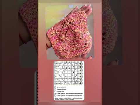 Видео: Красивые интересные узоры спицами. 