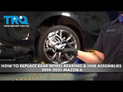 Видео: Как заменить подшипник задней ступицы и ступицу в сборе на Mazda 6 2014–2021 годов