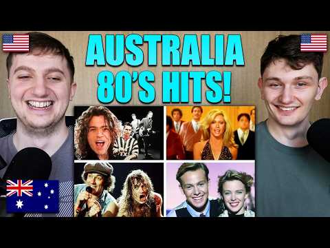Видео: Американцы реагируют на лучшие хиты 80-х из Австралии