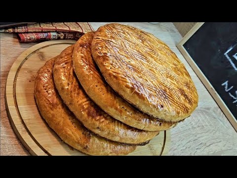 Видео: ГАТА деревенская/Хрустящая/Вкусная начинка/Ореховая