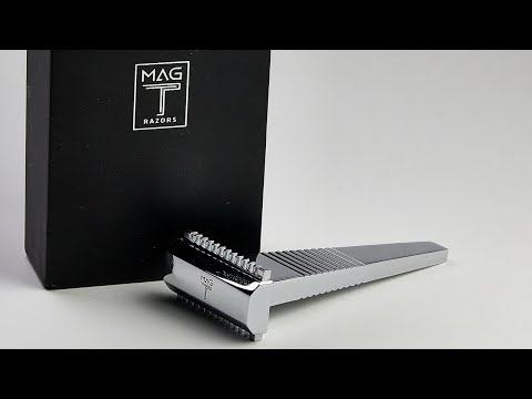 Видео: Mag T 'DELTA' Double Edge Safety Razor. Новинка от YAQI синтетика 22 мм | HomeLike Shaving