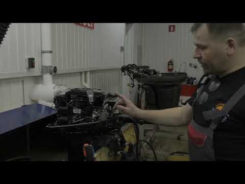 Видео: Регулировка угла опережения зажигания на ПЛМ Mercury 15M