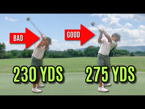 Видео: На 30+ ярдов больше! Гольф-замах Sling Shot