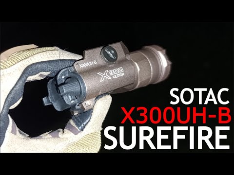 Видео: РАЗОЧАРОВАНИЕ. Фонарь SureFire X300UH-B от Sotac с Aliexpress.