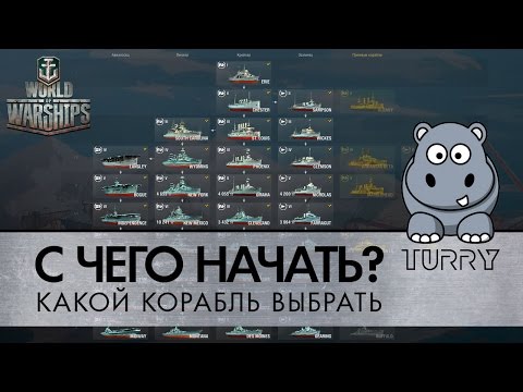 Видео: Какую ветку кораблей выбрать в World of Warships. Какие корабли качать?