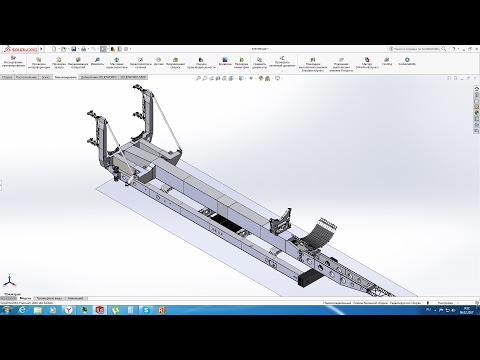 Видео: Solidworks. Урок 9.9 Наложенный вид - создание чертежа