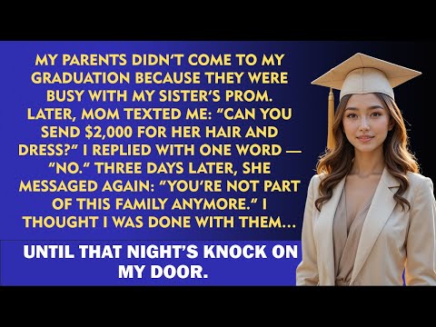 Видео: Мои родители пропустили мой выпускной ради выпускного бала сестры, а потом назвали меня «неблагод...