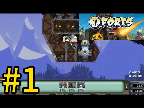 Видео: играю в "forts" пытаюсь выиграть #1