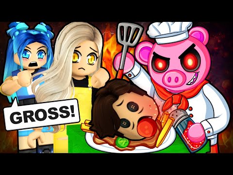 Видео: Ресторан Roblox Piggy...