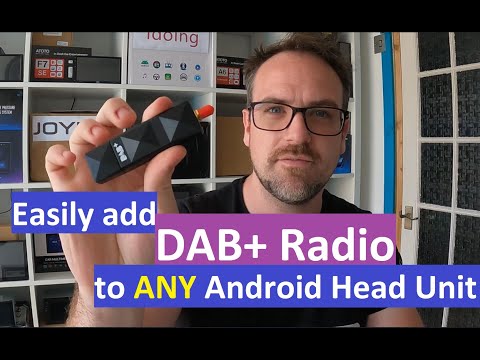 Видео: Добавление радио DAB+ к любому головному устройству Android! — Быстро и просто с помощью USB-нако...