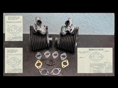 Видео: Прокладки цилиндров М-72, К-750