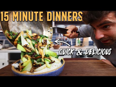 Видео: Эти 15-минутные ужины — ГАРАНТИРОВАННОЕ вдохновение