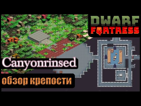 Видео: Dwarf Fortress: Canyonrinsed | Обзор ваших крепостей