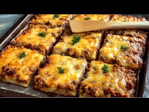 Видео: Просто смешайте картофель и фарш. Вкусный ужин за 5 минут.
