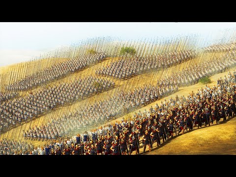 Видео: БИТВА ПРИ МАГНЕЗИИ | 70 000 Рим VS 70 000 Империя Селевкидов | Cinematic Historical Battle