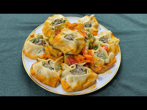 Видео: МАНТЫ НА СКОВОРОДЕ ♥️ПРОСТО И ОЧЕНЬ ВКУСНО