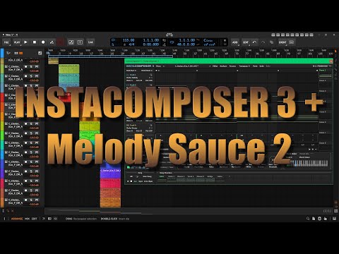 Видео: INSTACOMPOSER 3 + Melody Sauce 2 - эксперименты. Стрим в Bitwig Studio 6.4 @TuriaArt 28.10.2025