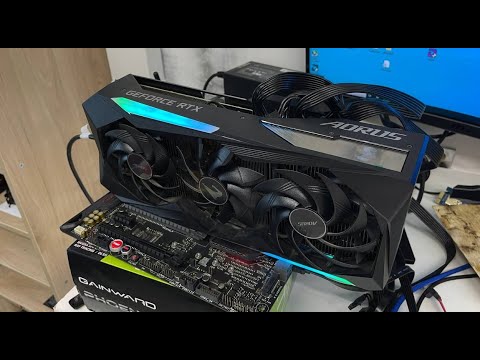 Видео: Gigabyte RTX 3070TI Aorus 5 гигабайтов из 5