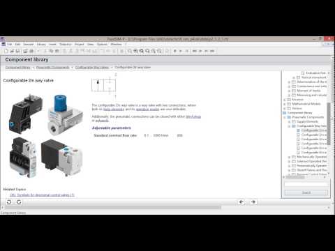 Видео: Моделирование пневмопривода. Уроки FluidSIM. Урок 1.Введение FluidSIM. Интерфейс оболочки.