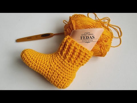 Видео: Шкарпетки гачком Швидко зручно гарно #knitting #таняфедас