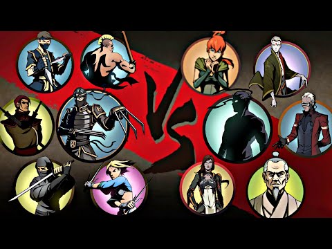Видео: Shadow Fight 2 Тень и телохранители против Рыси и телохранителей
