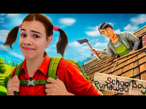 Видео: SchoolBoy Runaway: Вредина и Старшая под домашним арестом
