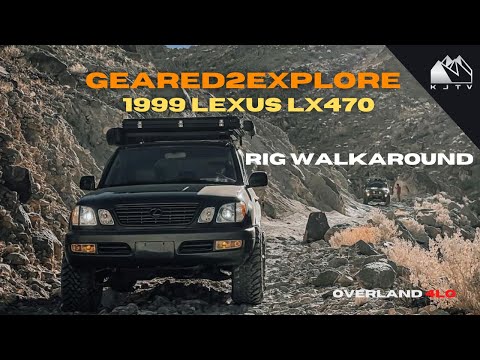 Видео: Lexus LX470 1999 года | Обзор сборки Overland | GEARED2XPLORE
