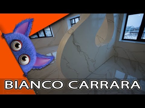 Видео: Ювелирная Имитация Мрамора Bianco Carrara Из Венецианки Creama Bianco Stucco Veneziano WOWCOLOR