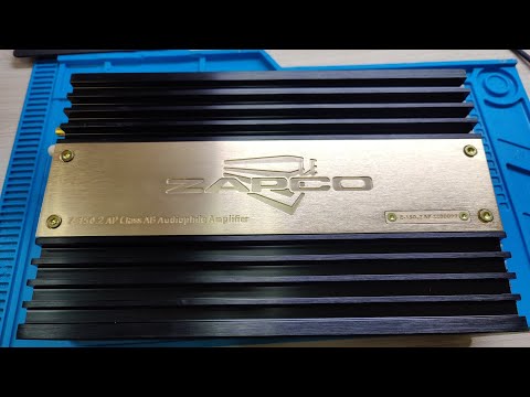Видео: Zapco Z-150.2 AP замер усилителя